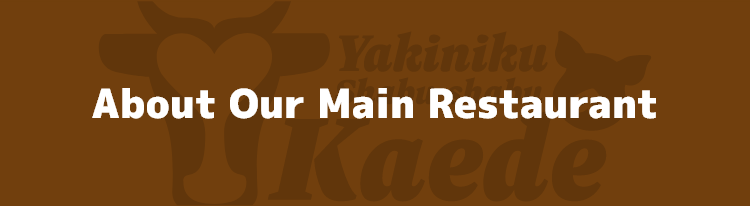 About Our Main Restaurant
